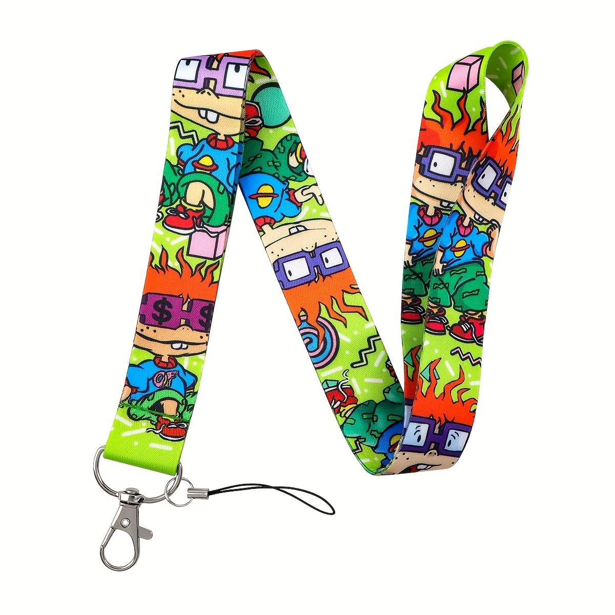 Miniso Angelica Mobile Phone Lanyard Card Case Student Bus Card Exhibition Certificate Personalized Trendy Hard Shell Protective Case A