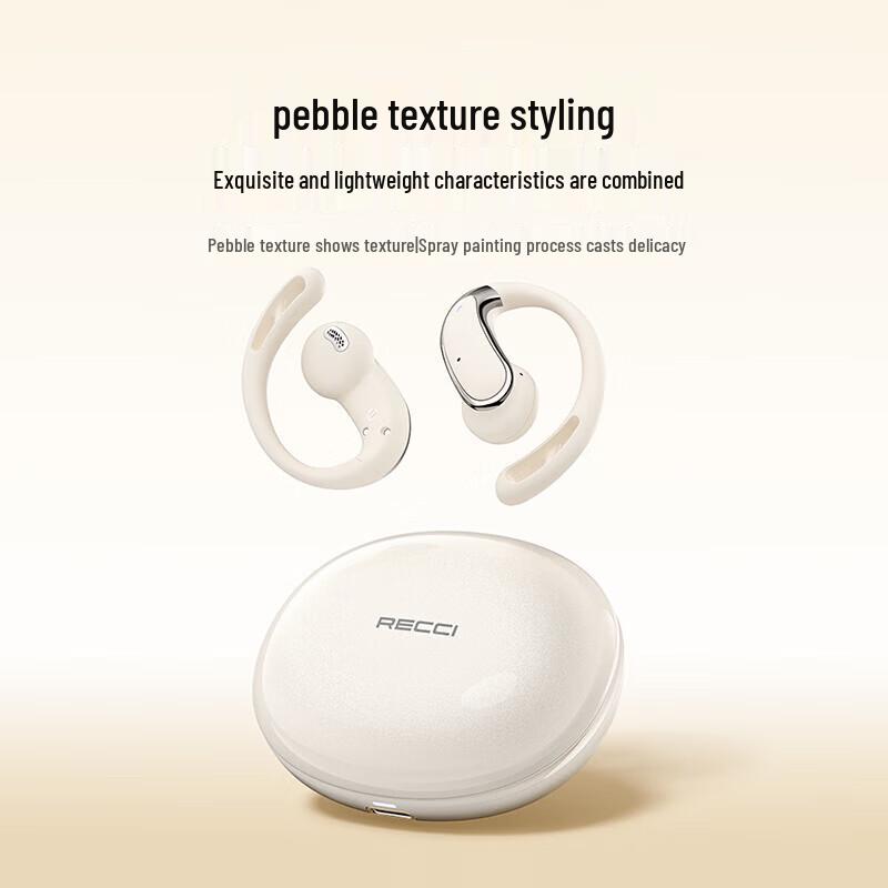 Recci REP-W103 Bluetooth 5.4 Ear-Hook Wireless Earbuds