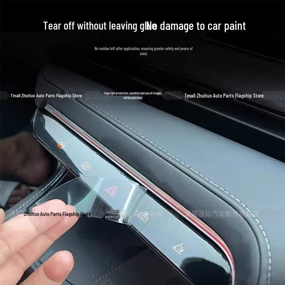 5th Gen Chery Tiggo 8 Gear Shift Button Protection Film for 26 Models