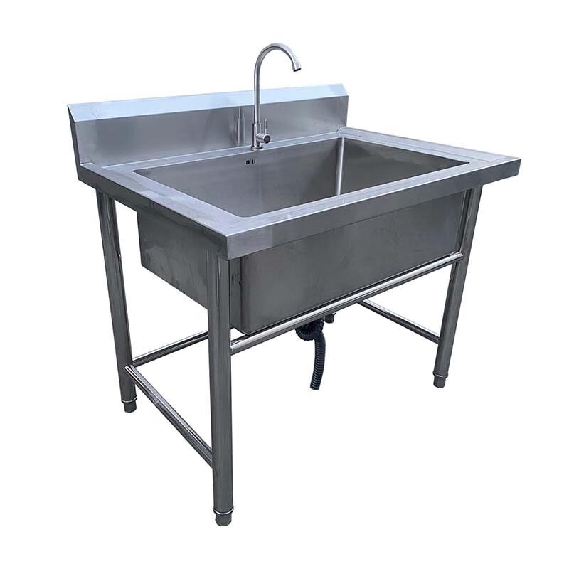 L.C.Maird Commercial 304 Stainless Steel Single Bowl Sink