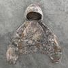 Y2K Retro Leopard Print Zip Hoodie - Harajuku Style Hip-Hop Sweatshirt for Couples