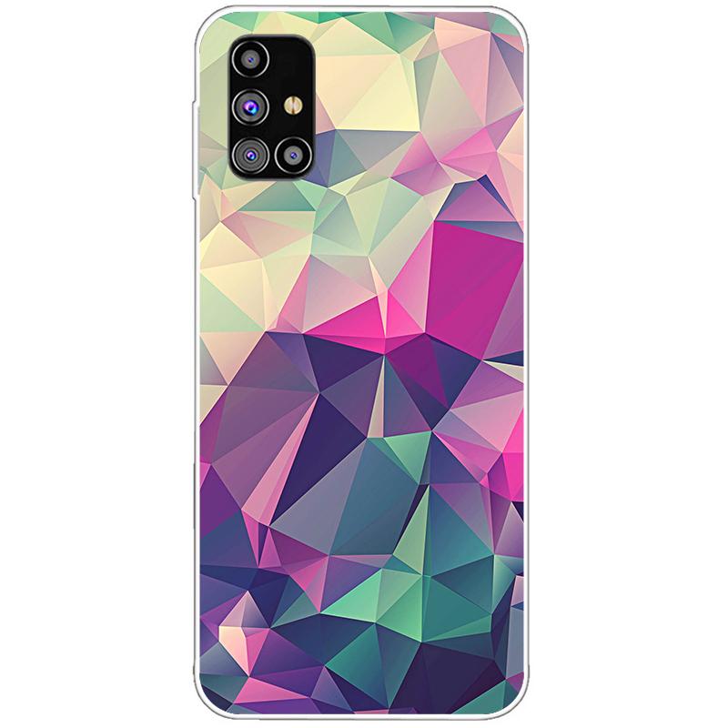 Do Samsung Galaxy A31 A51 A71 Etui Silikonowe Tylne Etui Telefoniczne Do Samsung A315 A515 A715 Miękkie Etui Zderzak Coque z Kreskówką