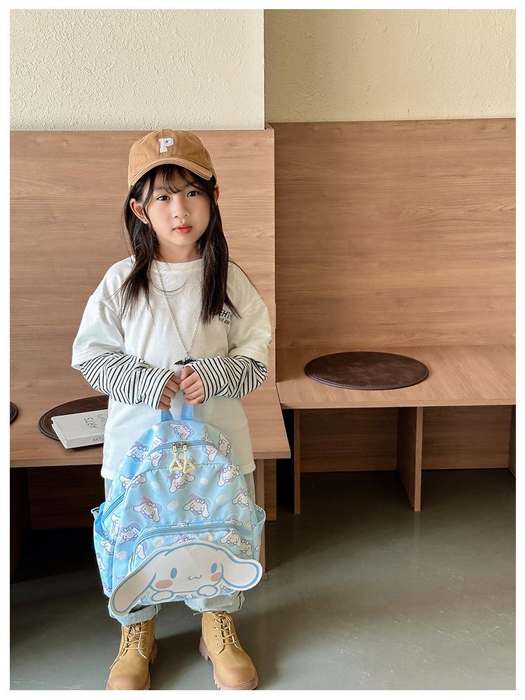 New Cartoon Lightweight Kids' Backpack - Cute Double Shoulder Bag for Boys and Girls