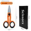 Professional Fishing Scissors - Serrated Stainless Steel Multi-functional Braided Line Cutter