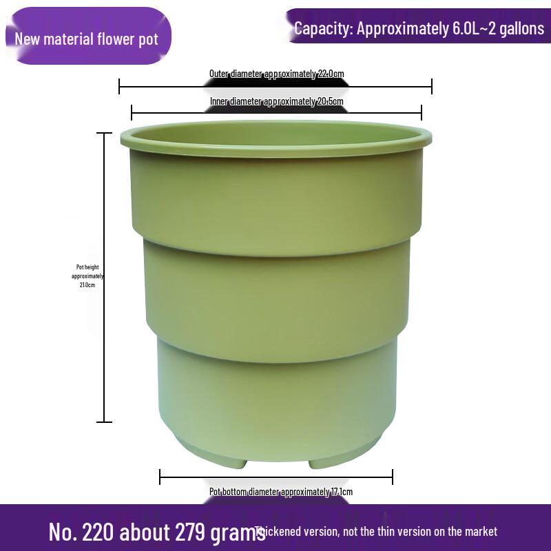 Feng Ge Tu Thickened Root Control Plastic Flower Pot