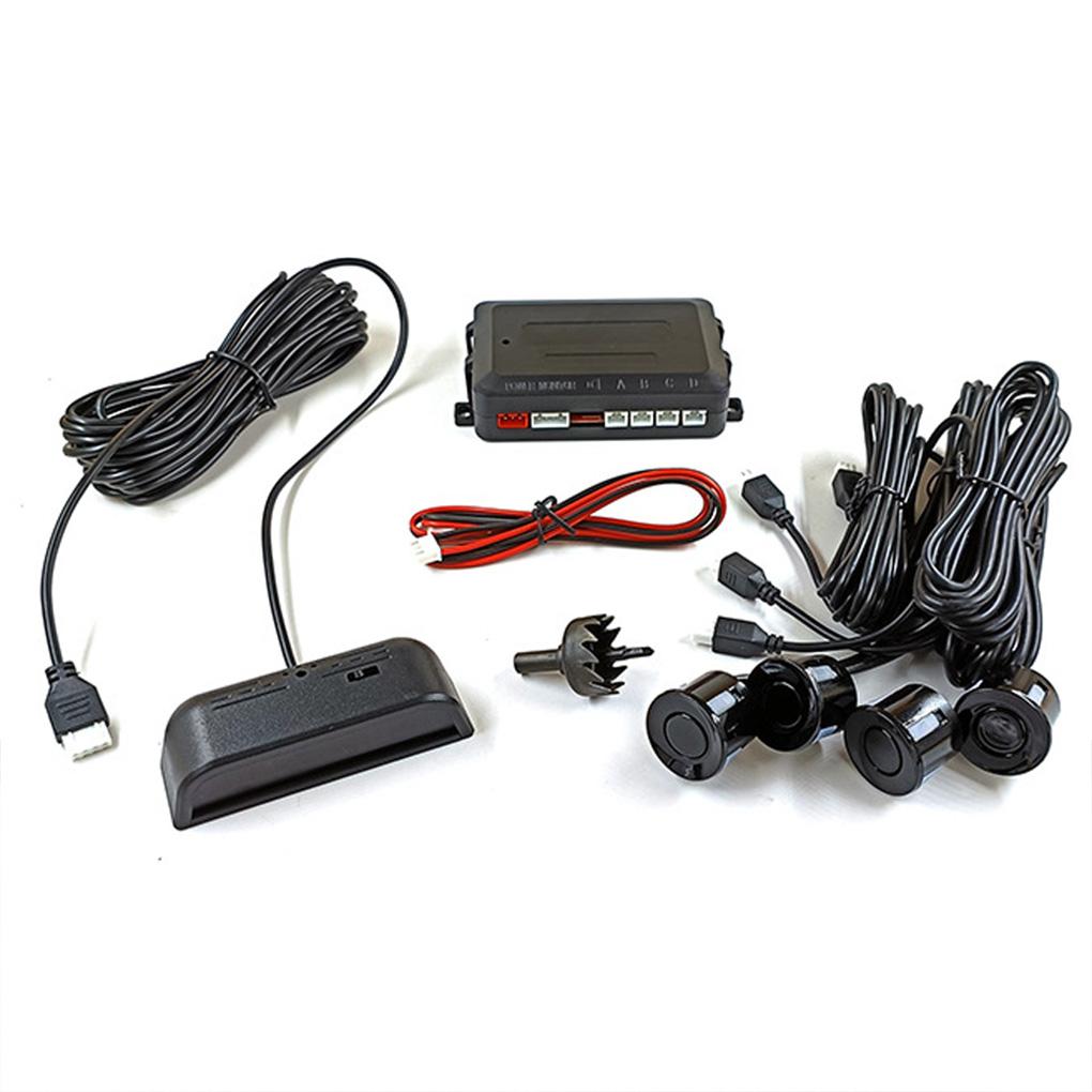 Car Reversing Backup Radar Front and Rear Sensor LCD Sound Warning Buzzer