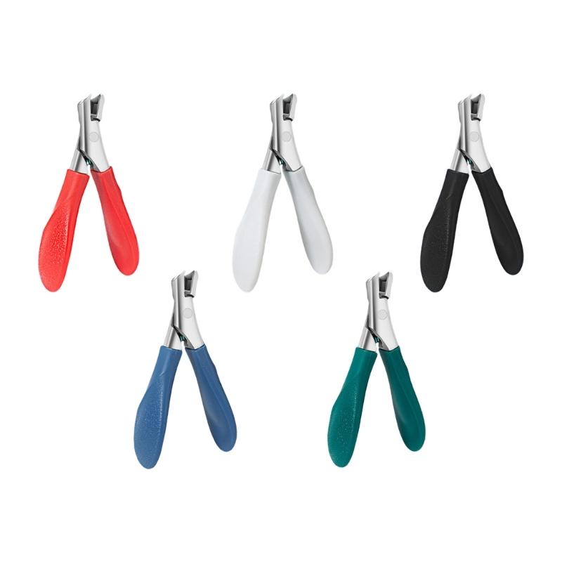Toenail Clippers for Thick Toenails,Sharps Heavy Duty Nails Cutter Angled Head Toe Nail Clippers with Wide Jaw Opening