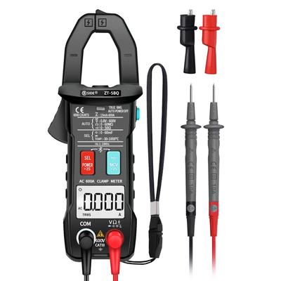 BSIDE ZT-5BQ 6000 počítá vysoce přesný digitální inteligentní klešťový měřič NCV testu s funkcí BT True