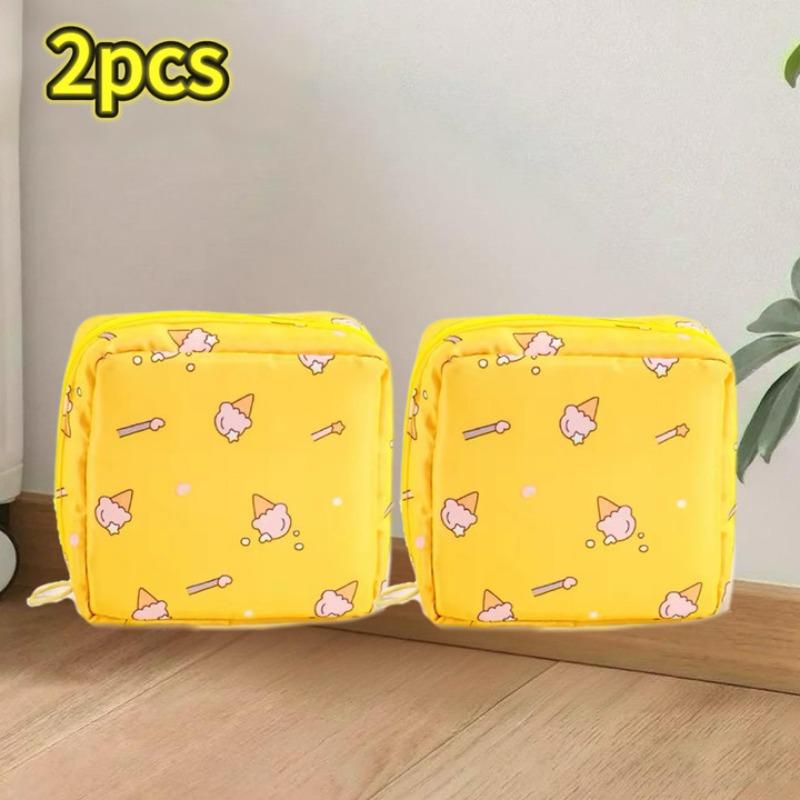 Multi Function Portable Sanitary Pad Storage Bag Tampon Pouch Napkin Cosmetic Bags Organizer Makeup Bags Girl Hygiene Pad Bags