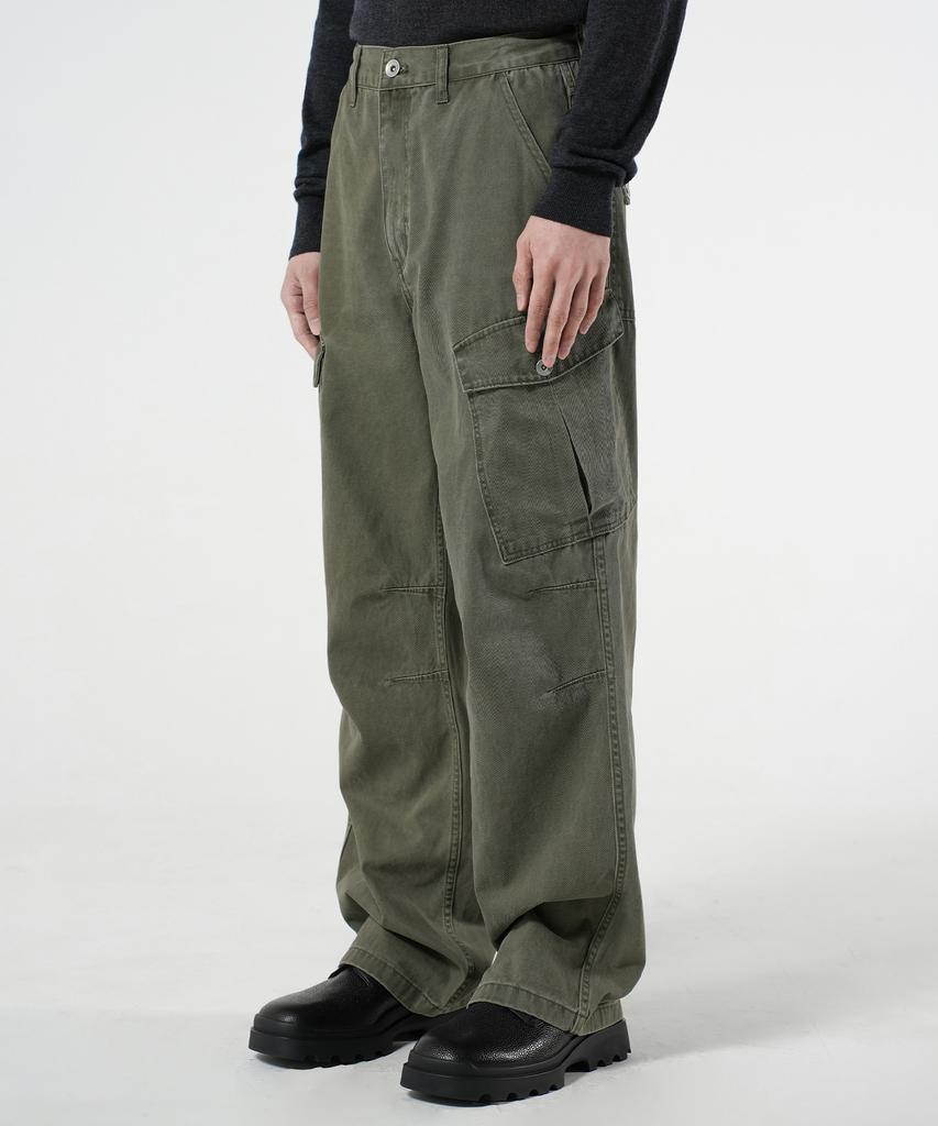 Beulaendideu Uniform Cargo Pants [Khaki]