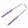 1PCS Stainless Steel Tongue Scraper Oral Tongue Cleaner Brush Tongue Toothbrush Oral Hygiene High Quality Tounge Scraper