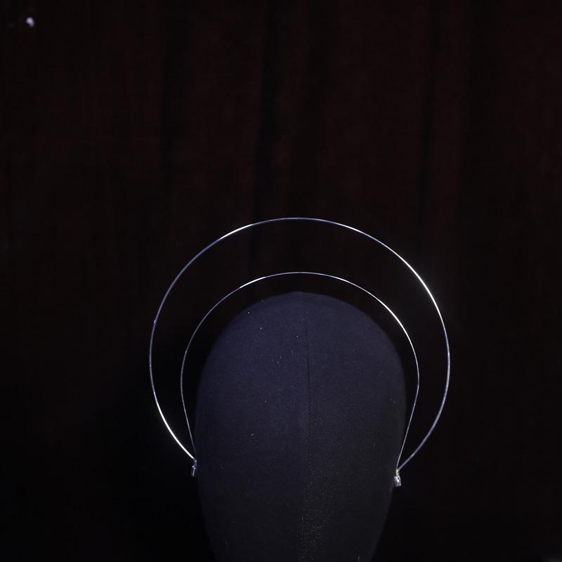 Εξατομικευμένα Αξεσουάρ Μαλλιών Δημιουργική Διπλή Μεταλλική Στέκα Μόδα Πάρτι Γενέθλια Υπερβολική Απλή Στέκα Καρφίτσα Μαλλιών