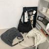 Men's Crossbody Bag Hollow Messenger Bag Women's Large Capacity Shoulder Bag