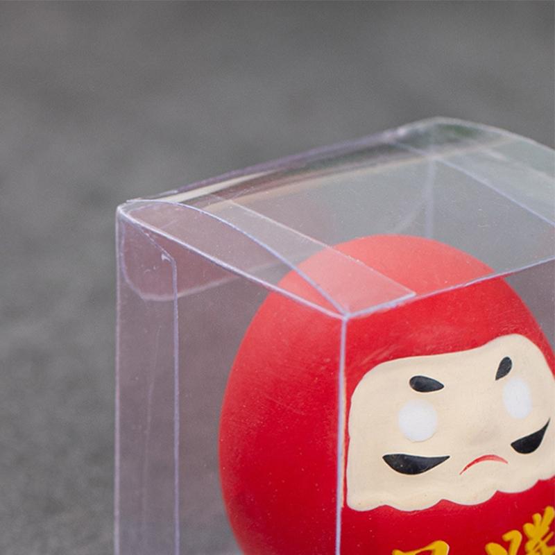 Japanese Ceramic Daruma Doll Crafts Inspired Wealth Prosperity Decor Lucky Charm Fortune Ornament Landscape Home Desk Decor
