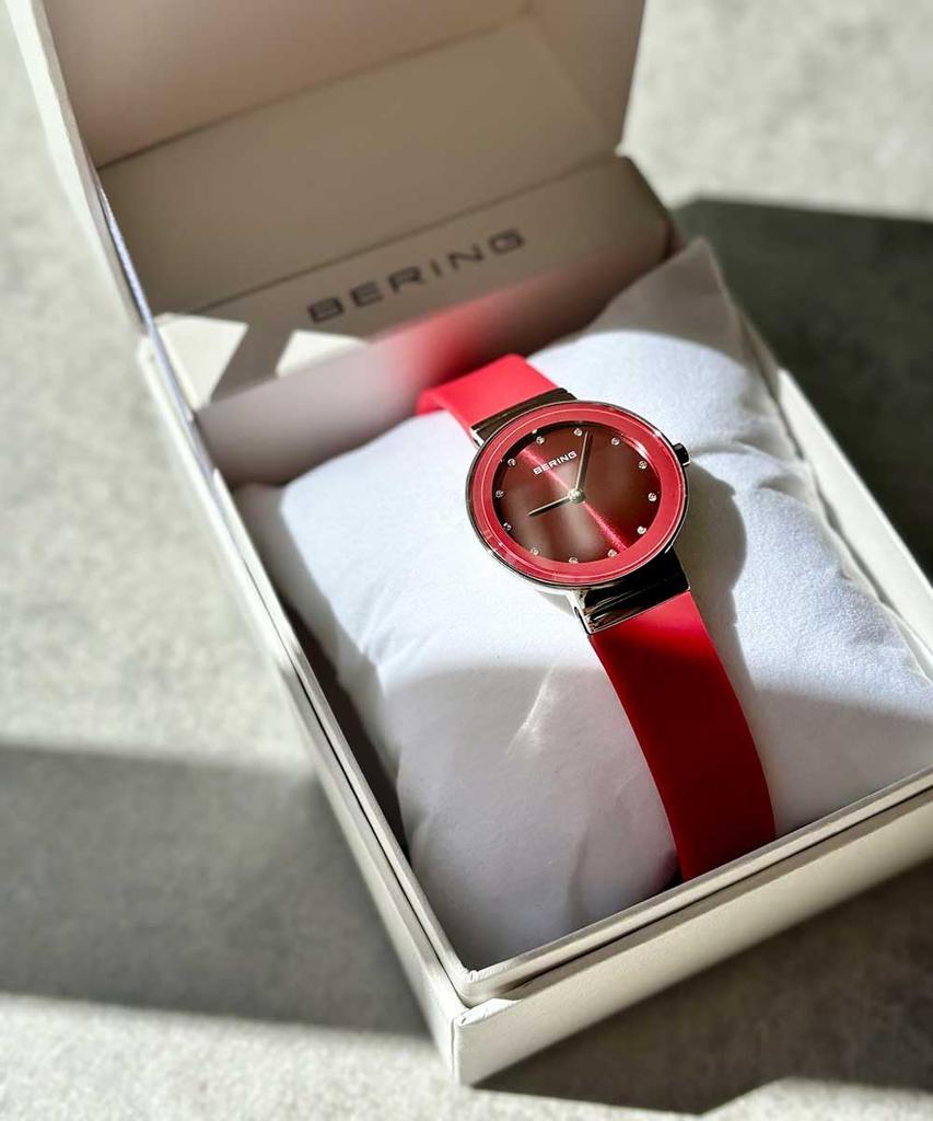 Colorful Summer Watch Red [Bering] 10129-503 Women's