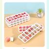 Kitchen Trays Cube Moulds Flexible Base Easy Release Ice Cubes Making Tools