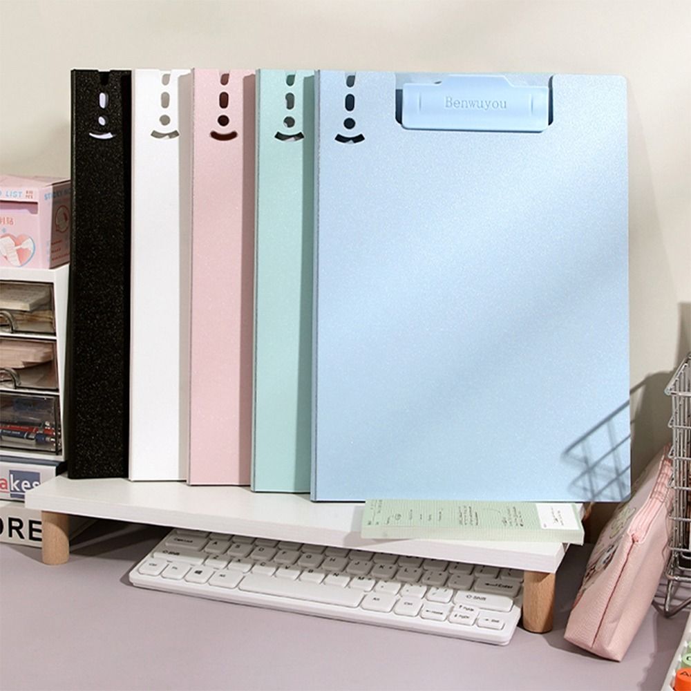 Foldable Clipboard 2-in-1 Writing Pad New File Folder  Students