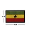 Toppa Toppa Bracciale Bandiera Nazioni Africane a Velcro (Sudafrica, Egitto, Kenya, Congo, Nigeria, Angola)