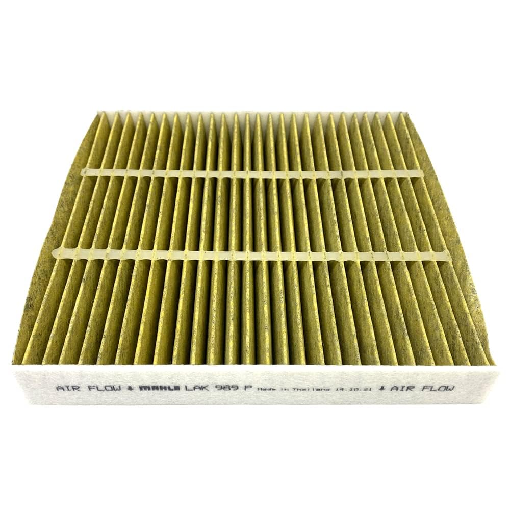 MAHLE LAK989P Air Conditioner Filter, Antibacterial, Antiviral, Deodorizing, PM2.5 Removal, Anti-Allergen, Mold / Dust