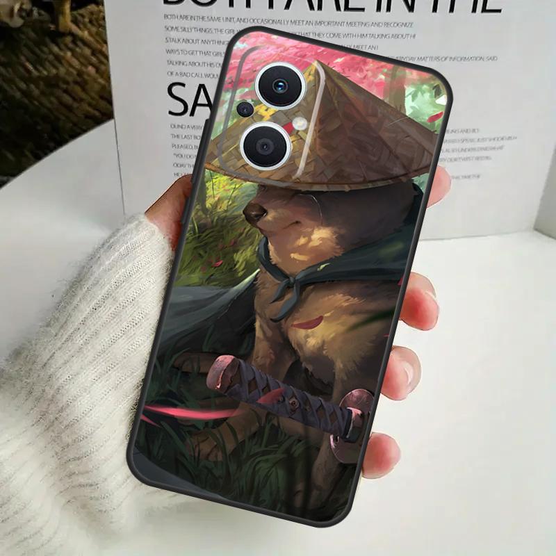 Doge Case For OPPO Reno 12F 13F 14F 10 11 12 13 14 Pro 8T 7 8 Lite OPPO Find X6 X5 X8 X9 Pro Cover