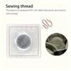 10-Pack Invisible Magnetic Fasteners, 0.99 Cm Metal Sewing Buttons for Clothes and Bags