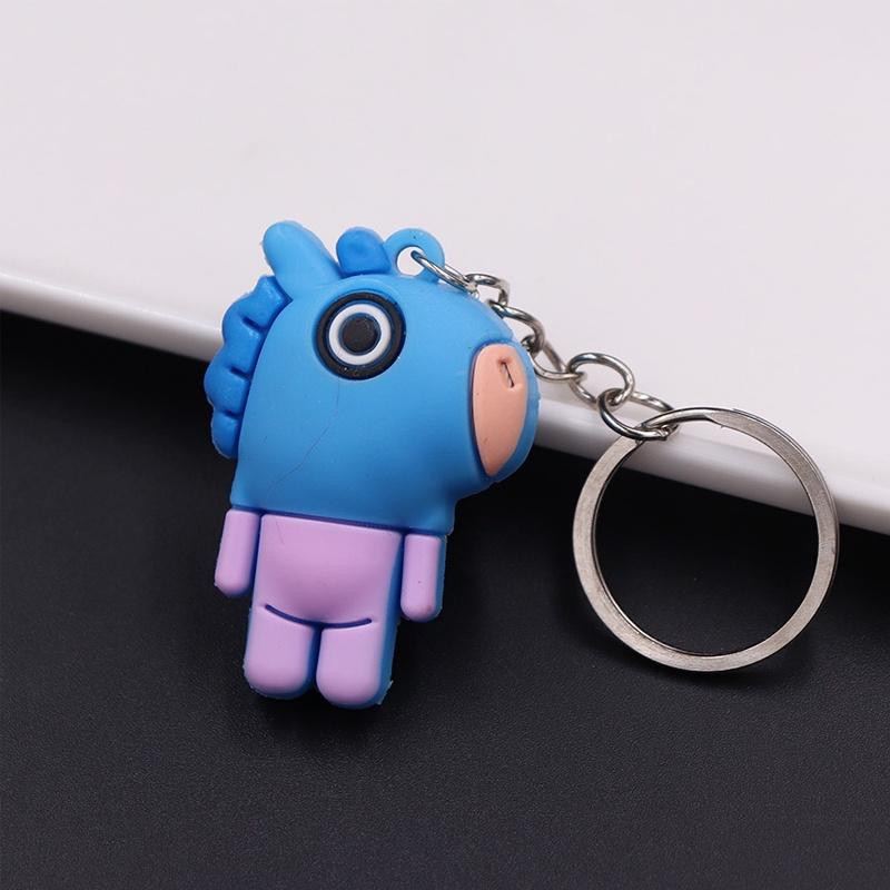 

Брелок Серия Bt21 Цепочка Аниме Мультфильм Каваи Брелок Подвеска Акриловые Подарки MANG