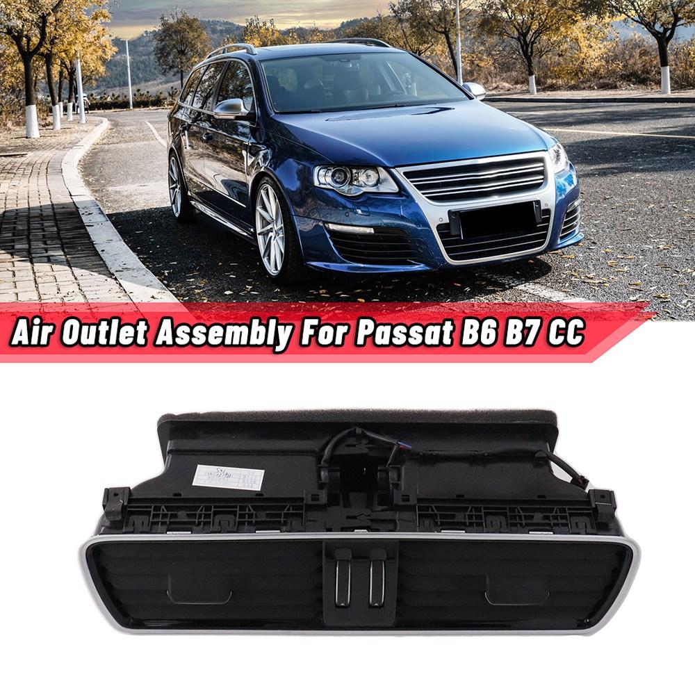 Car A/C Air Vent Center Console Air Condition Vents Central Air Outlet Assembly for Passat B6 B7 CC 3AD819728A