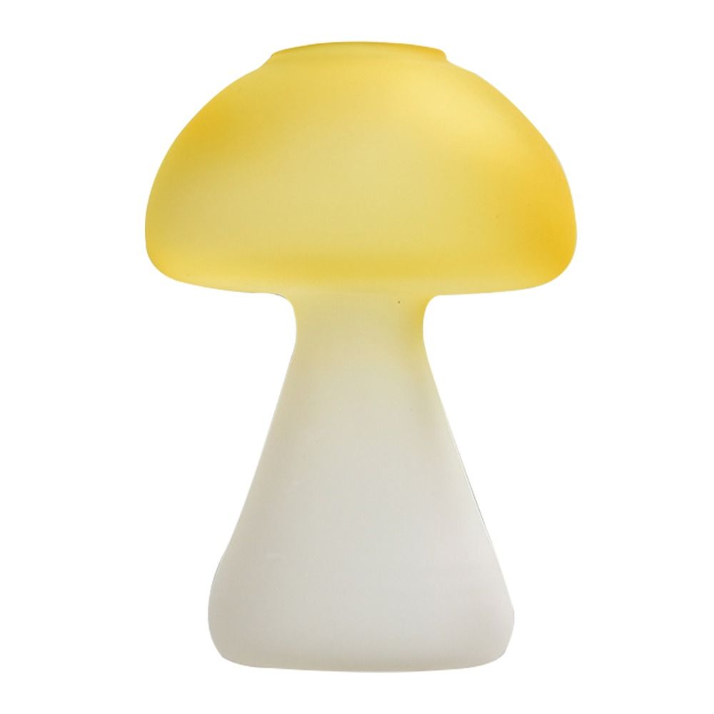 New Transparent Mushroom Shaped Glass Vase Aromatherapy Bottle Creative Home Hydroponic Flower Table Simple Decoration