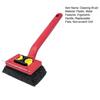 Grill Cleaning Brush with Replaceable Pads Burr-Free Grill Scraper Built-In Grease Remover BBQ Cleaner Outdoor Grill Tool
