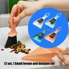 2 Pack Space Efficient Cleaning Set Not Slip Handle Dense Design For Desktop Small Districts Maintenance