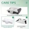 Ergonomic Butterfly Cervical Pillow, Slow Rebound Memory Foam Neck Pillow, Breathable Orthopedic Sleeping Pillow for Daily Rest