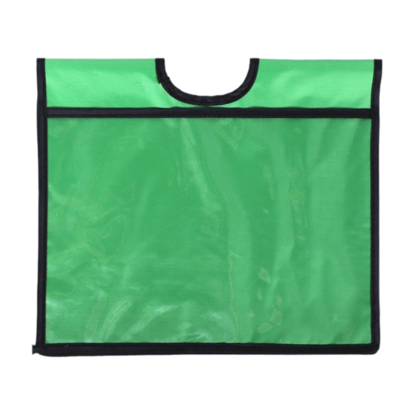 Traffic Cone Sleeve with Pocket, Traffic Warning Sign Cover, Cone Cover for Caution Sports, Training зелёный