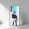 Virtual Live Hoshimachi Suisei Holo  Phone Case For Samsung S25,S24,S21,S22,S23,S30,Ultra,S20,Plus,Fe,Note,5G Black Cover