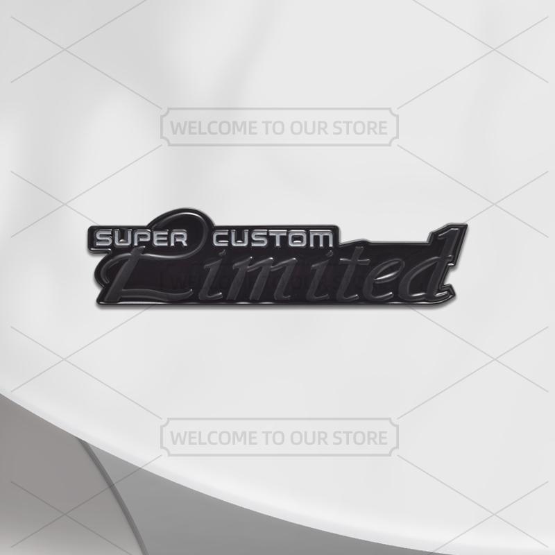 Emblemă Metalică 3D Super Personalizată Ediție Limitată Decaluri Body Autocolant Spate Auto Pentru Toyota Ford Hyundai Kia Mercedes BMW Skoda