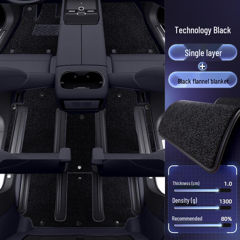 Lynk & Co 900 Six-Seater Floor Mats for New Energy 25 Model - Interior Carpet Modification