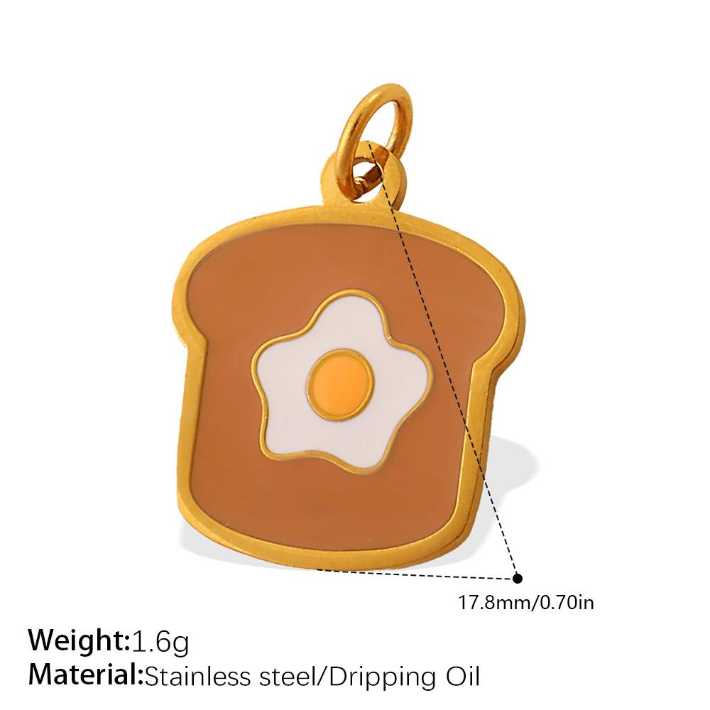  2Pcs Cute Mini Pendant From The Hamburger Fries Food Series Small Pendants Charms for Jewelry Making Supplies