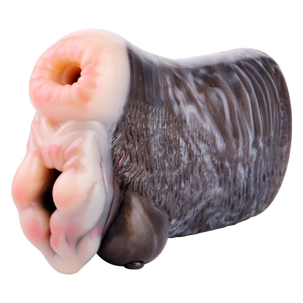 GEEBA6189-6195 Mythical Beast Male Masturbator: Animal-Shaped Soft Silicone Cup