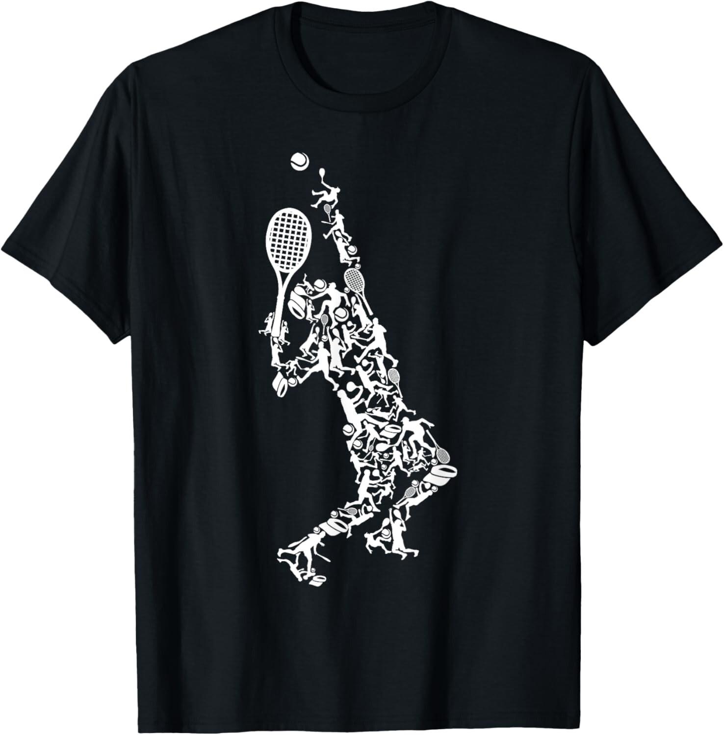 Tennis silhouette T-Shirt S