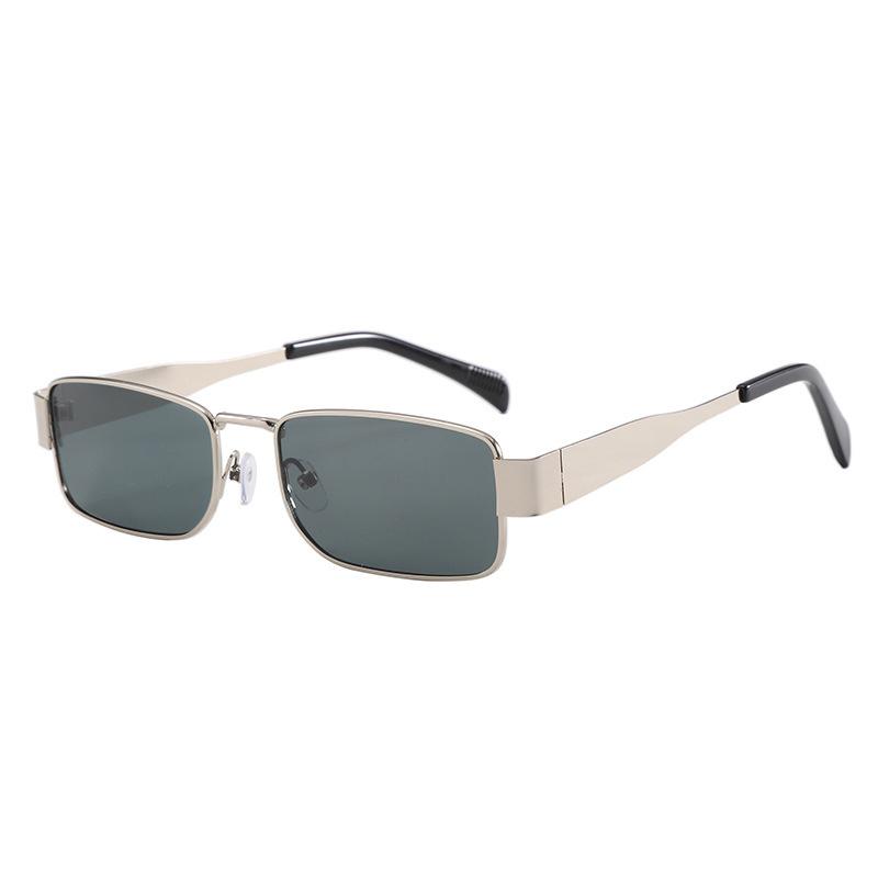 Vintage Square Sunglasses Women Men Rectangle Sun Glasses Female Oval Eyewear Metal Frame Sunglasses for Male Female Eyeglasses