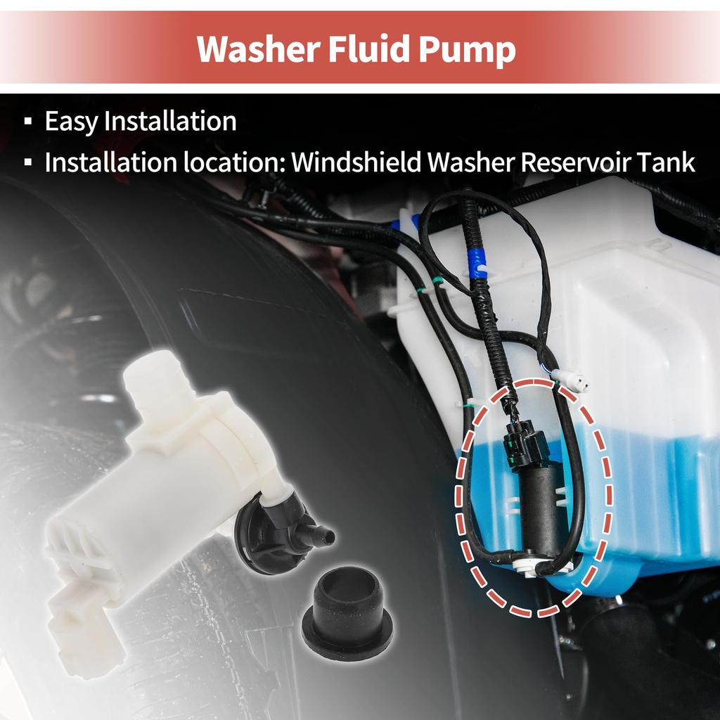 ACROPIX Čerpadlo ostřikovače s průchodkami pro Mazda2 2007 2015 Číslo čerpadla kapaliny do ostřikovačů: DG8067482 1 balení