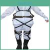 Hoogwaardige Attack on Titan Shingeki No Kyojin harnasriem voor stijlvolle cosplay