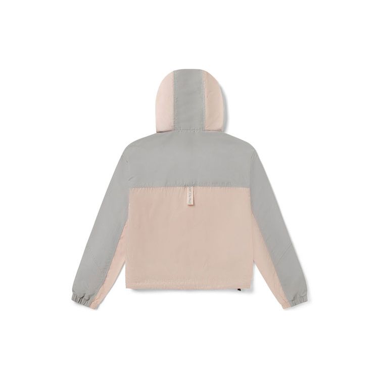 Vans Workwear Patchwork Hooded Jacket Women Jackets Light-Pink VN0A54KHRCQ