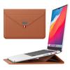 Laptop Sleeve With Stand MacBook 13 14 Inch PU Protective Case