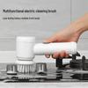 Wireless Electric Cleaning Brush for Kitchen & Bathroom: Powerful Multi-functional Tool for Tile, Floor & Dishwashing.
