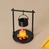 Dollhouse Miniature Camping Tent Toy for OB11 Outdoor Picnic Scene and Photography Props