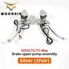 For Super SOCO TS TC TC-MAX Brake Upper Pump Assembly Accessories Silver Black Brake Parts E-bike Off-road for Super SOCO Parts