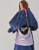 Nomatter Scarf Meter Bag - Teddy Bag_Teddy Lavender