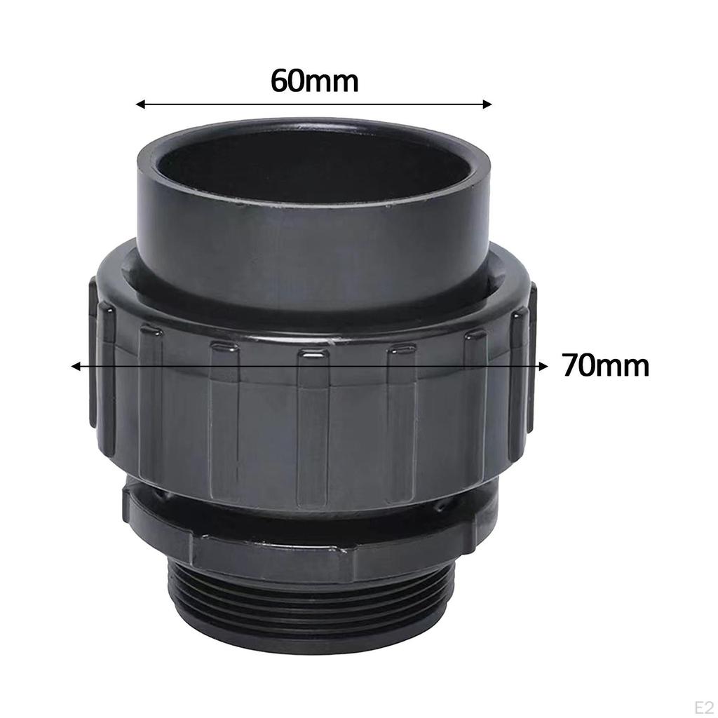 2 Pieces Pool Pump Fittings Connector Joint Universal Adapter Fitting