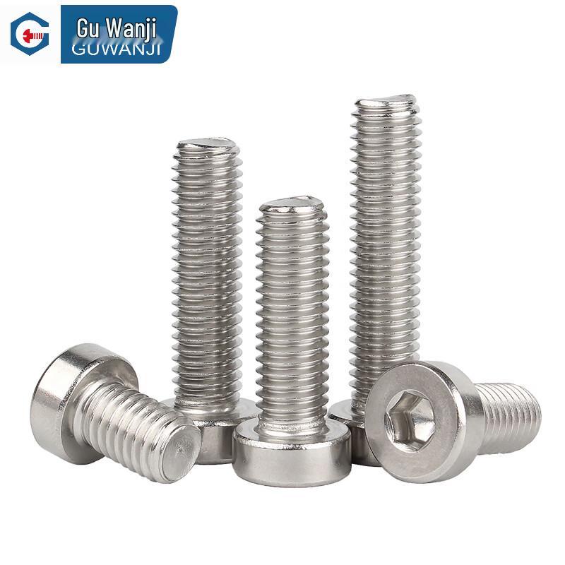 Guwanji 304 Stainless Steel Low Head Hex Socket Screws
