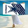 1 Stück Dallas Cowboys Strandtuch, Bequem und Dick, und Schwimm-/Bade-/Picknick-/Campingtuch, Geeignet für Strand am Meer